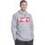 JMC Under Armour Men's Hustle Fleece Hoodie - True Grey (JMC-101-TG)