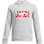 JMC Under Armour Youth Hustle Fleece Hoodie - True Grey (JMC-301-TG)