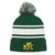 MPC Athletic Knit Brand Winter Acrylic Knit Team Toque - Dark Green/White (MPC-052-DG.AK-A1830A-260-LG)