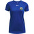 HFS Under Armour Women’s Teach Team Short Sleeve Tee with Faith Logo - Royal (HFS-213-RO)