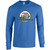 HFS Gildan Adult Heavy Cotton Long-Sleeve T-Shirt with Faith Logo - Royal (HFS-003-RO)