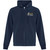 CTK ATC Men’s Everyday Fleece Full Zip Hooded Sweatshirt (Design 1) - Navy (CTK-106-NY)