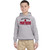 PAS Gildan Youth Heavy Blend Hooded Sweatshirt - Sport Grey (PAS-301-SG)