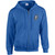 SCH Gildan Adult Heavy Blend 50/50 Full-Zip Hooded Sweatshirt - Student - Royal (SCH-008-RO)