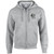 PRG Adult Full-Zip Hooded Sweatshirt - Sport Grey (PRG-004-SG)