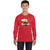 WGS Youth Heavy Cotton Long-Sleeve T-Shirt - Red (WGS-303-RE)