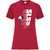 SLS Women’s Cotton Tee - Red (SLS-235-RE)