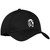 WJH “Windfields” Embroidered Adjustable Baseball Cap - Black (WJH-053-BK.SN-C130-BLA-OS)