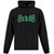 SPE Adult Fleece Hooded Sweatshirt With Saints logo - Black (SPE-004-BK)