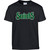 SPE Youth Heavy Cotton T-Shirt With Saints logo - Black (SPE-305-BK)