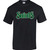 SPE Adult Heavy Cotton T-Shirt With Saints logo - Black (SPE-005-BK) 