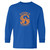 DES Youth Heavy Cotton Long Sleeve Tee - Royal (DES-302-RO) 