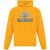 SBS Adult Fleece Hooded Sweatshirt - Gold (Design 2) (SBS-008-GO)