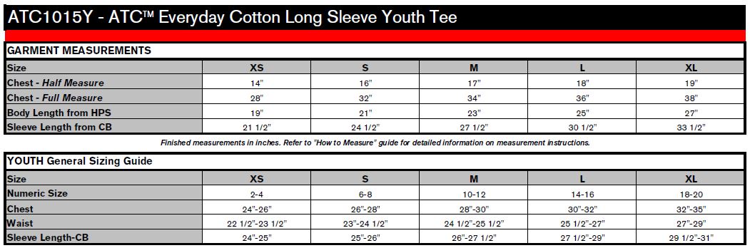 Click here to view information on how to measure accurately. atc-atc1015y-ls-tee-size-chart.jpg