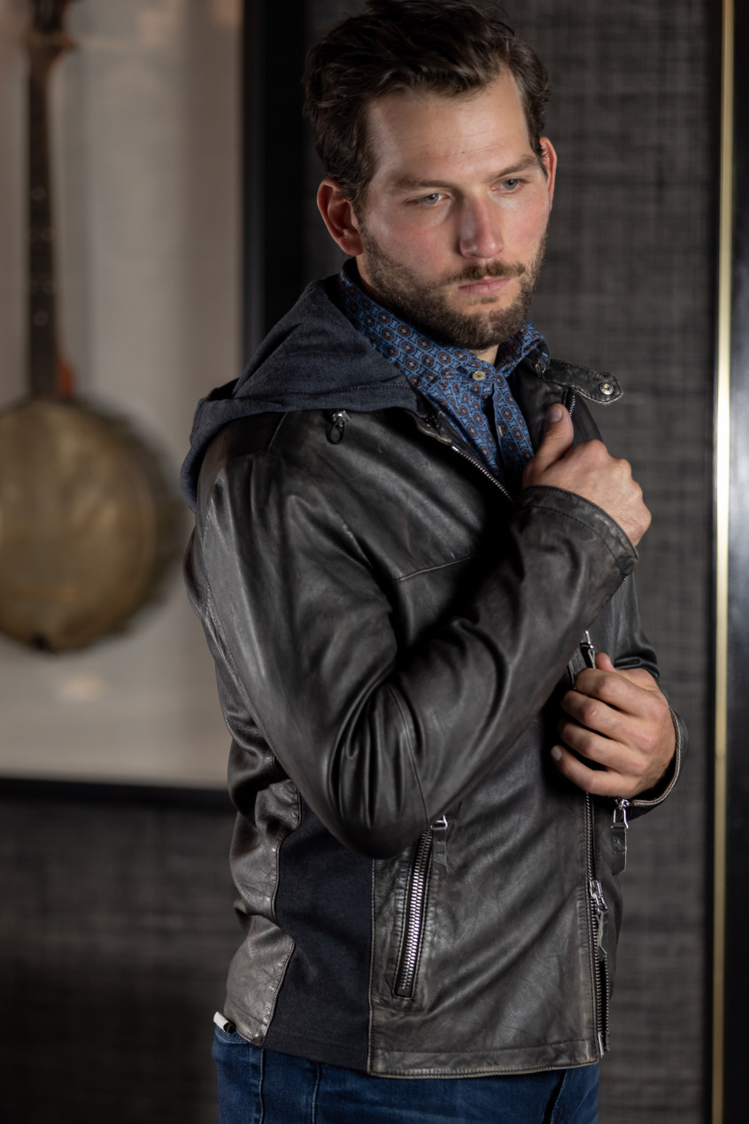 gimos leather jacket