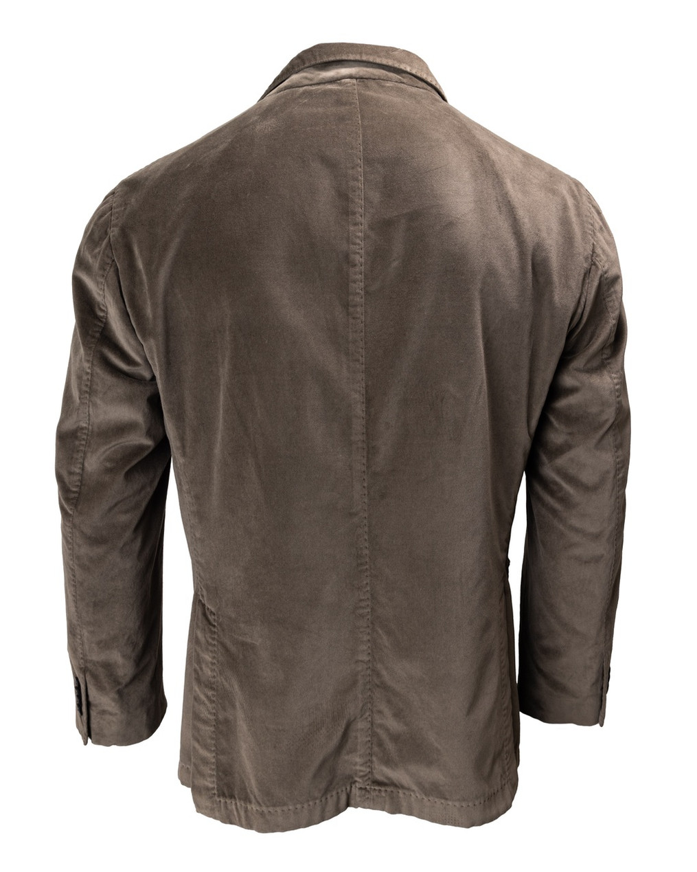 <美品>BOGLIOLI K.JACKET ブラウン ウール ジャケット 42 Garment Dyed Light Wool K-Jacket in Brown: Luxury Italian