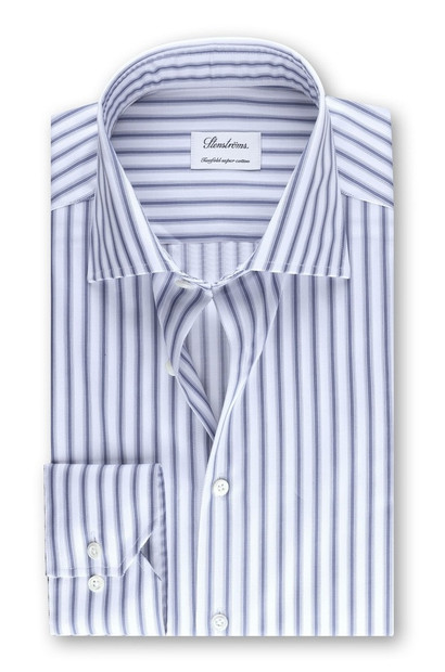 STENSTROMS STRIPED FITTED BODY SHIRT STENSTROMS STRIPED FITTED BODY SHIRT