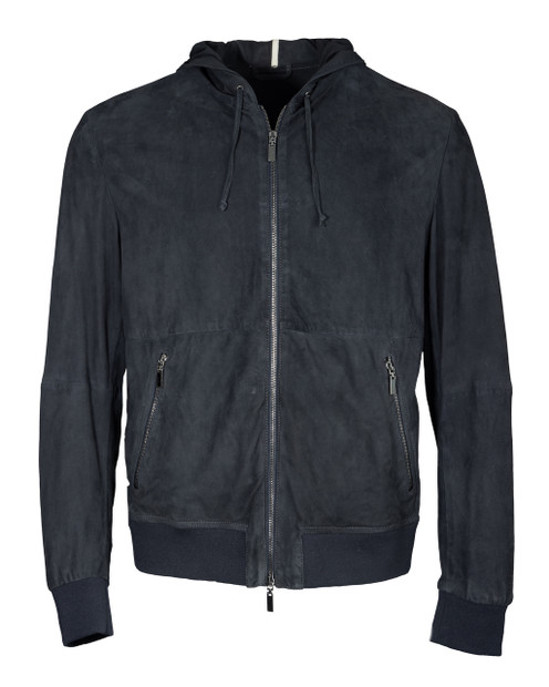 COLORADO COLLECTION SUEDE JACKET

Hooded
Full Zip 
Two Side Pockets
Two polyester lined interior pockets
Hip Length
Professionally Cleaned
Composition: 100% washed lambskin suede