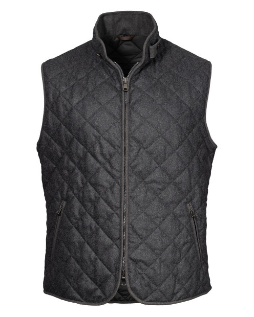 Waterville Theo Quilted Vest W/ Hood | Avalon Clothing Company