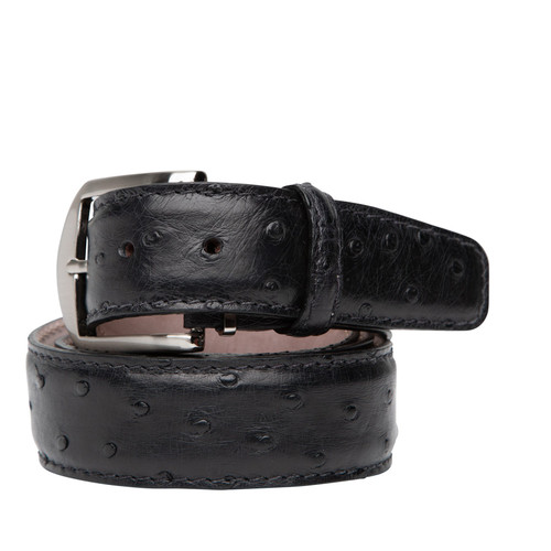 L.E.N BELTS GENUINE OSTRICH 40MM IN BLACK
L.E.N BELTS GENUINE OSTRICH 40MM IN BLACK