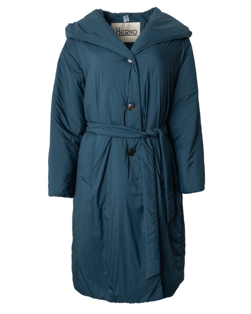 HERNO WOMEN'S HOODED RAINCOAT