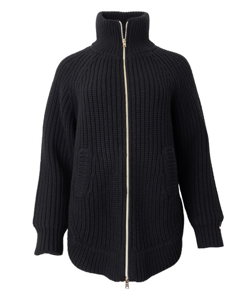 HERNO CARDIGAN IN INFINITY WOOL AND NYLON ULTALIGHT 