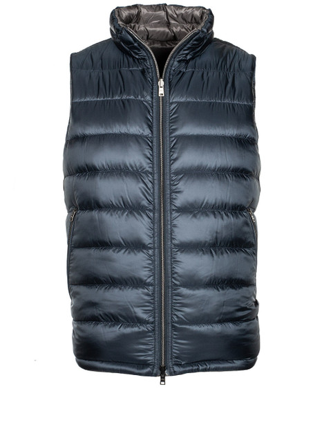 REVERSIBLE VEST IN NYLON ULTRALIGHT
