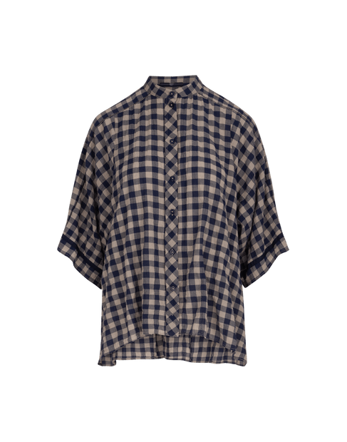 HIGH BY CLAIRE CAMPBELL 'AMUSING' SEERSUCKER SHIRT
