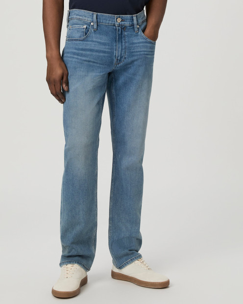  PAIGE 'FEDERAL' TRANSCEND SLIM STRAIGHT DENIM IN KENNEY
