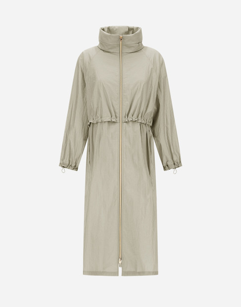 HERNO SHINY TECH CRINKLE PARKA
