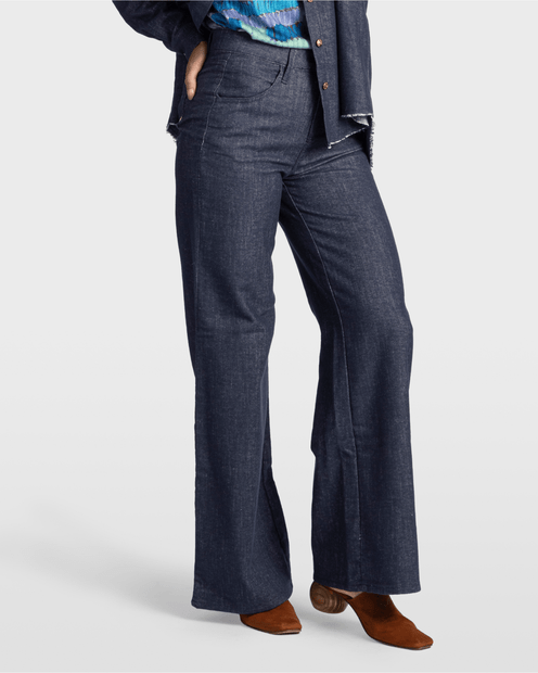 SHAFT JEANS WIDE LEG FLANNEL PANTS  SHAFT JEANS WIDE LEG FLANNEL PANTS