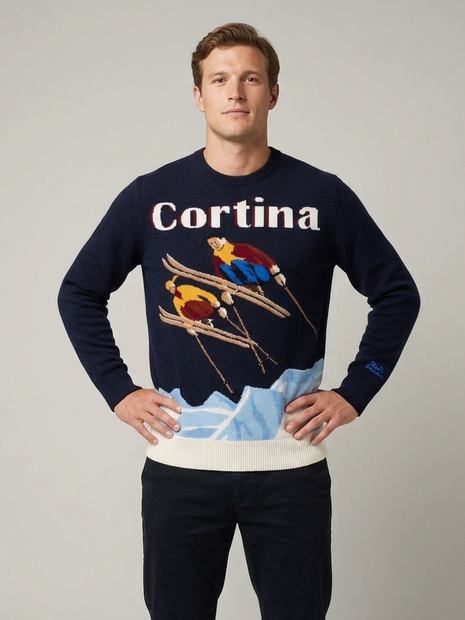 MC2 SAINT BARTH 'HERON' CORTINA SWEATER
