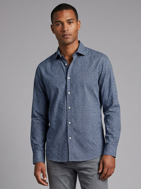 GMF GEOMETRIC PRINT FRONT