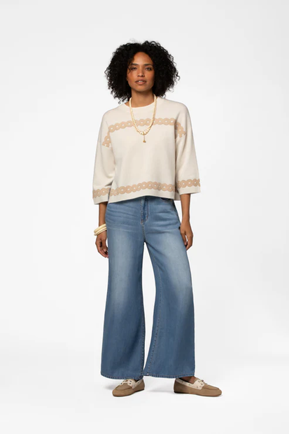 WOMEN'S MAX & MOI 'PIATO' SWEATER - FRONT VIEW