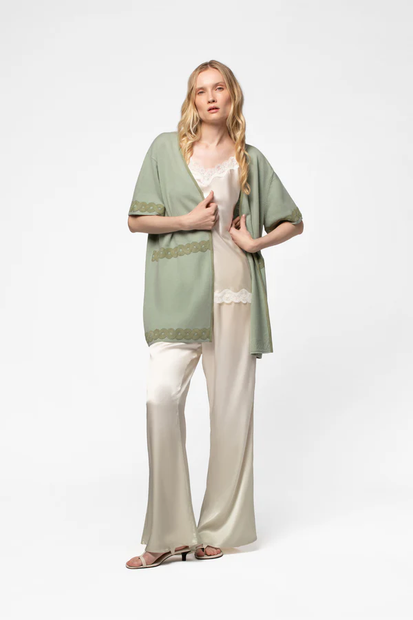 WOMEN'S MAX & MOI 'GIA' CARDIGAN - FRONT VIEW OPEN CARDI
