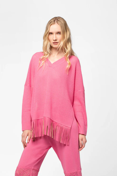 WOMEN'S MAX & MOI ‘PLAYA’ SWEATER - FRONT VIEW