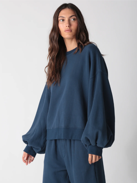 ELECTRIC & ROSE BALLOON SWEATSHIRT IN MIDNIGHT FRONT