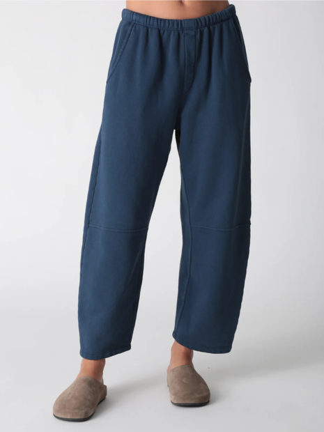 ELECTRIC & ROSE BARREL PANT IN MIDNIGHT FRONT