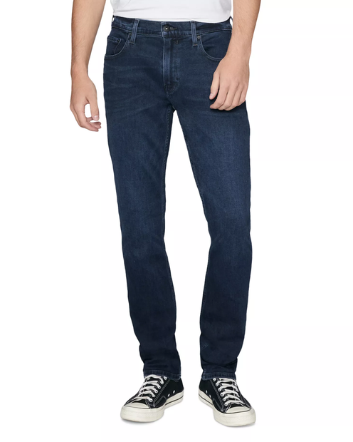 MEN'S PAIGE TRANSCEND FEDERAL PANT IN JENKINS - FRONT VIEW 
