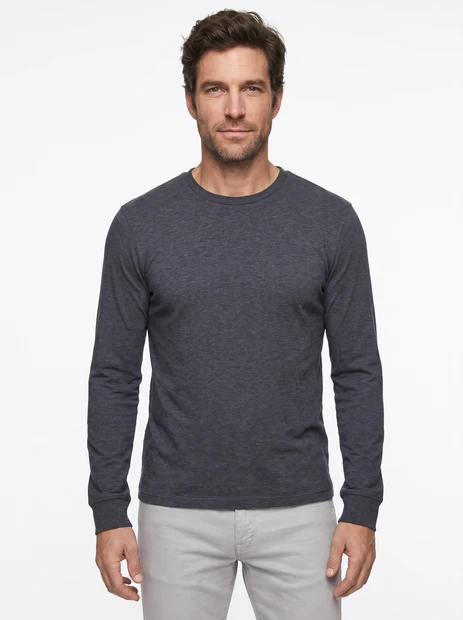 MEN'S FRAME DUO FOLD LONG SLEEVE TEE - FRONT VIEW
