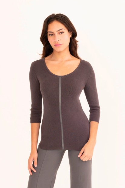 WOMEN'S ELAINE KIM 'ELIAN' PULLOVER - FRONT VIEW