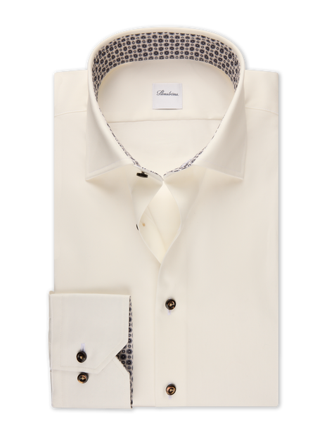 STENSTROMS CHAMPAGNE TWILL SHIRT