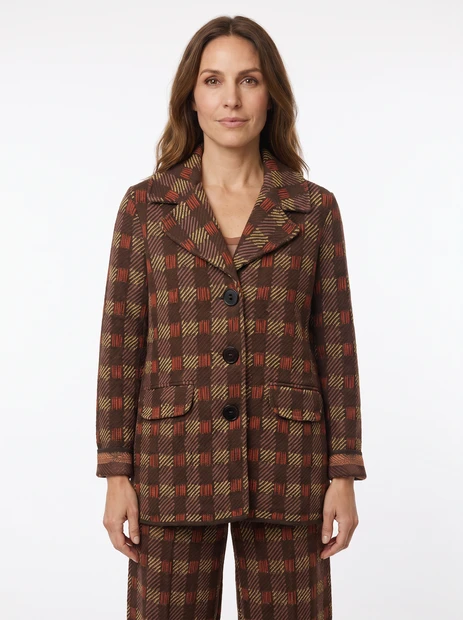 WOMEN'S SIYU 'KNIT PAVANA' JACKET - FRONT VIEW
