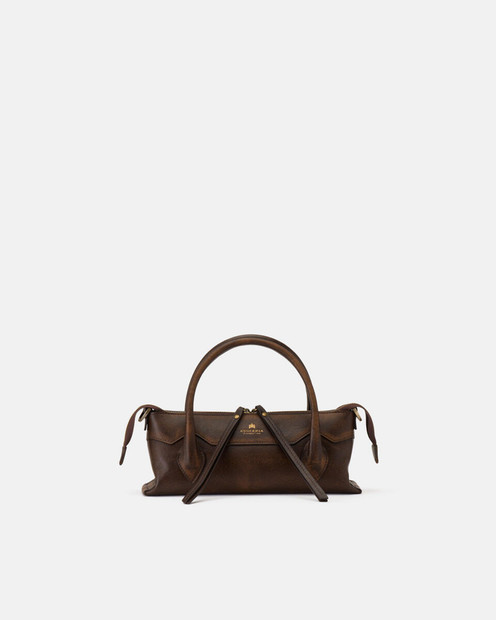 CUOIERIA FIORENTINA 'HOLLY' MINI TOTE - FRONT VIEW