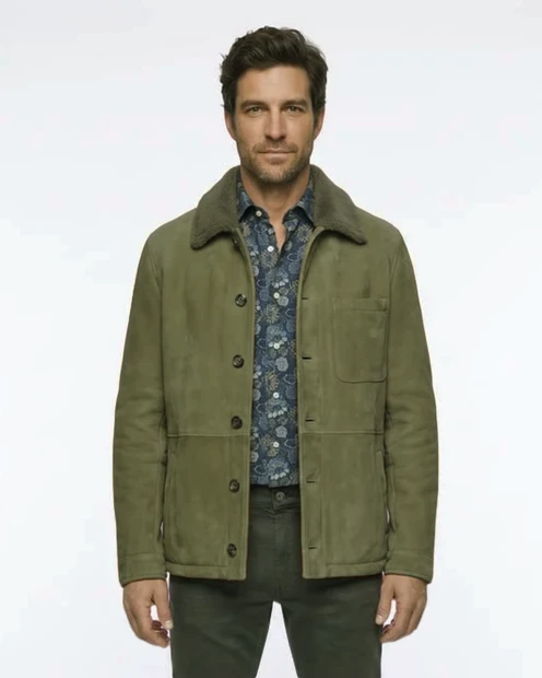 MANTO 'ANFO' SHEARLING - FRONT VIEW
