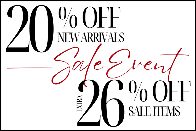 Avalon Clothing Company’s Spring Sale "20–26": Luxury Style Meets Unmissable Savings