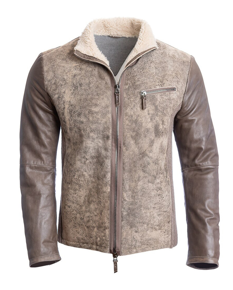 gimos shearling jacket