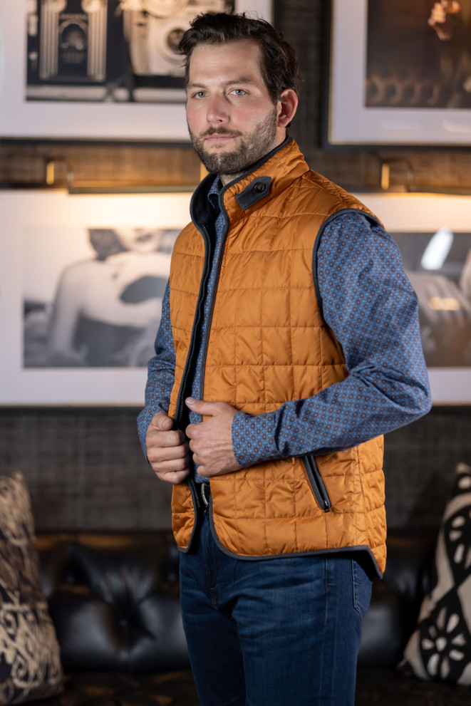 waterville theo quilted vest | Avalon 