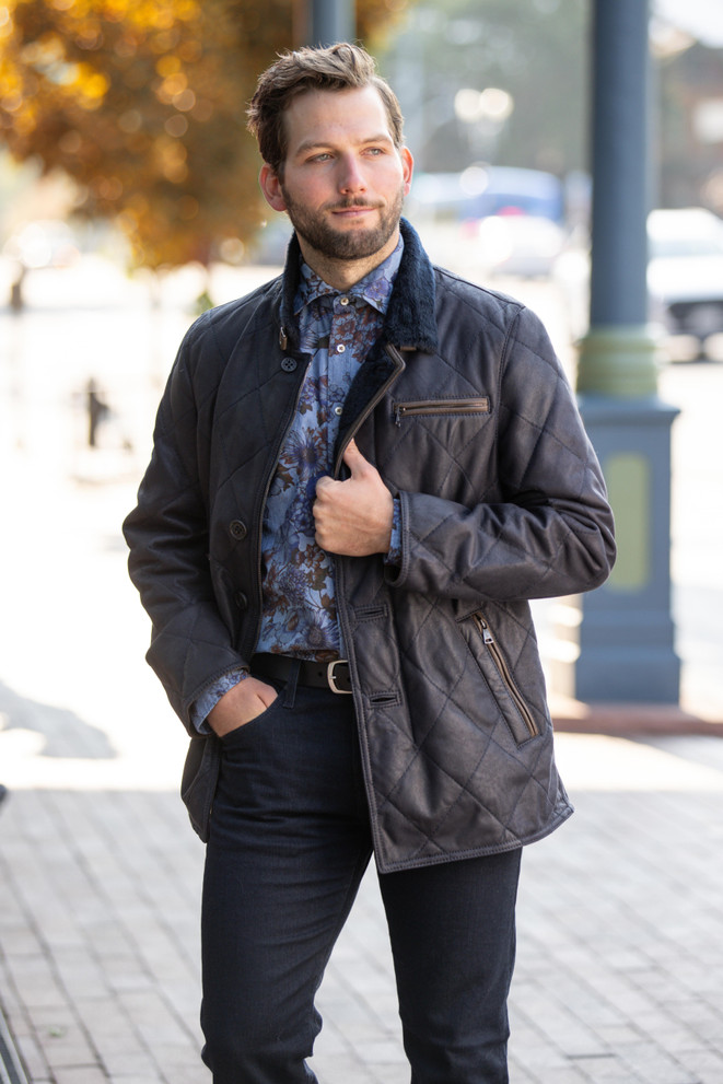 christ leather coats