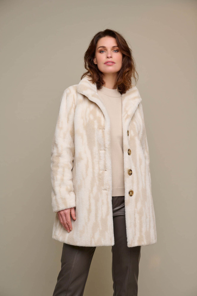 RINO & PELLE 'NONNA' SOFT IKAT COAT